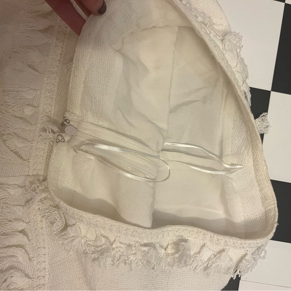 SUNDAYS Knit Tassel Mini Skirt - Picture 4 of 5